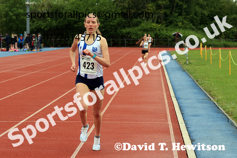 800 metres, 2026 North Eastern Track and Field Champs, Shildon, County Durham. Photo: David T. Hewitson/Sports for All Pics